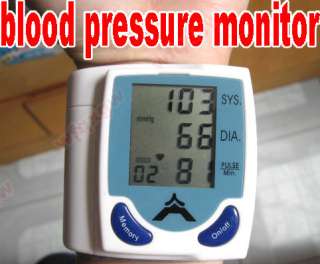NEW Automatic Digital Wrist Blood Pressure Monitor  