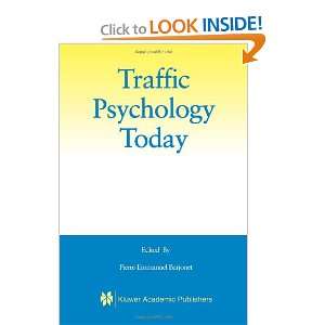  Traffic Psychology Today (9781441949097) Pierre Emmanuel 