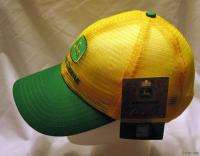 NWT JOHN DEERE ALL FUL MESH Hat Cap NEW! Summer  