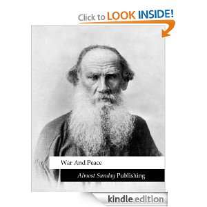 War and Peace (by Leo Tolstoy) Leo Tolstoy  Kindle Store
