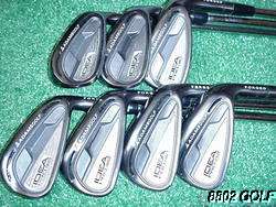 Very Nice Adams Idea Pro Forged A12 Irons 5 PW & G Wedge KBS Stiff 