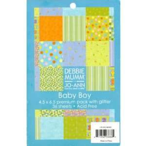  Debbie Mumm 4.5 Inch x6.5 Inch Matstack   Baby Boy