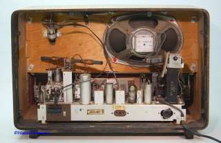 vintage 57 PHILIPS FM/AM TUBE RADIO B5X72A   9 TUBES   OTL AUDIO 