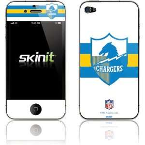  San Diego Chargers Retro Logo Flag skin for Apple iPhone 4 
