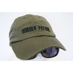   Olive Military US Border Patrol baseball Hat Cap