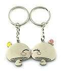Cute cartoon mushrooms child couple keychain ring 127#