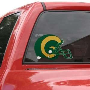  Colorado State Rams Helmet Window Cling