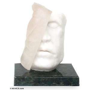    Marble resin sculpture, Just Me and Myself