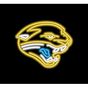  Jacksonville Jaguars Team Logo Neon Sign Sports 