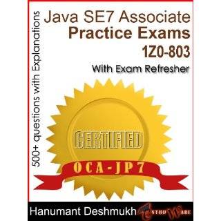OCAJP Oracle Certified Associate Java SE 7 Programmer Practice Exams 