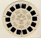   NATIONAL PARK Wyoming USA #41 Vintage 1948 Sawyers Viewmaster Reel