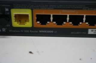 Netgear Model WNR2000 Wireless N Gigabit Router Tested With Power 