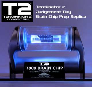 T2 T 800 Terminator Brain Chip Prop Replica Hollywood Collectibles 