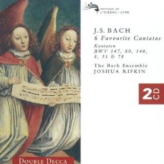 Bach 6 Favourite Cantatas (BWV 147, 80, 140, 8, 51, 78) /Bach 