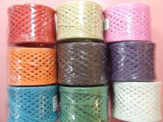 PURPLE Paper Craft Ribbon Cord ~RAFFIA~ 100 Yard Roll  