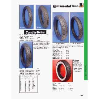  Continental Tour Rear Tire  Black: Automotive
