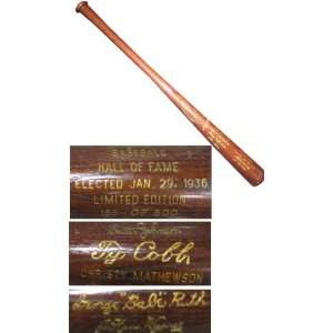 1936 Hall of Fame Induction LE Special Engraved Bat   Sports 