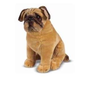  Pug Dog Plush Stuffed Animal: Toys & Games