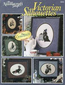 VICTORIAN SILHOUETTES COUNTED CROSS STITCH PATTERN  