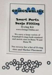 15 pack of Smart Parts Banjo Fitting O rings Orings  