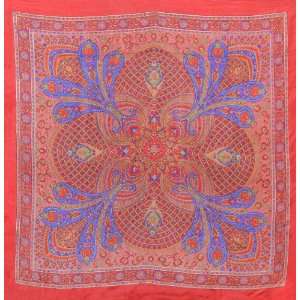   Indian Paisley Print   Hippie Style   Red, Blue & Gold: Toys & Games