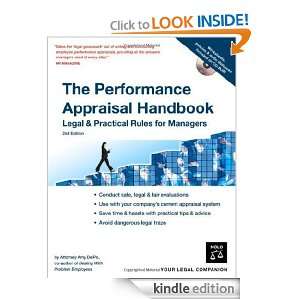   Performance Appraisal Handbook Legal & Practical Rules for Managers