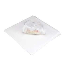  12 x 12 Deliwrap Dry Waxed Paper Flat Sheets in White 