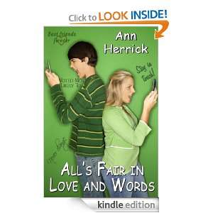 Alls Fair in Love and Words: Ann Herrick:  Kindle Store