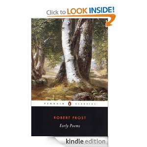 Early Poems (Penguin Twentieth Century Classics): Robert Frost, Robert 