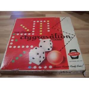  Aggravation Board Game 1962 Edition Toys & Games