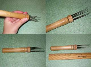 JAFD Handmade 5 Needle Felting Tool Wool Needlefelting Wood Handle 