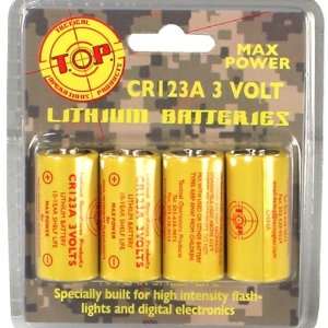  High Power 3v Lithium Battery 4 Pack: Electronics