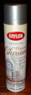 KRYLON PREMIUM METALLIC ORIGINAL CHROME SPRAY PAINT! 724504010104 