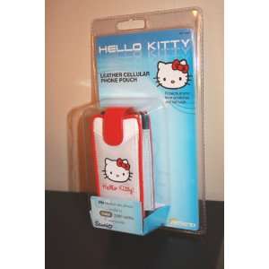 Hello Kitty Leather Cellular Phone Pouch