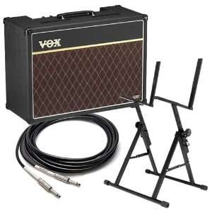   AC15VR Valve Reactor Combo Amplifier AMP PAK with Amp Stand and Cable