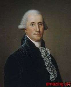 Oil Painting on canvas Portrait of George Washington  
