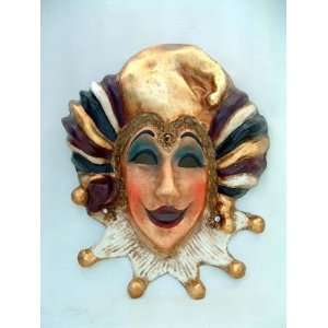  Si Lucia Masquerade Jolly W/Collar Carnival Mask