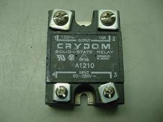Crydom A1210 Solid State Relay 120V~ 10A, 90 280V~  