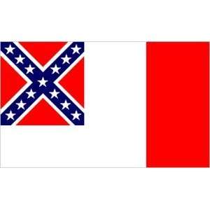  Confederate 3rd National 3ft x 5ft Polyester flag