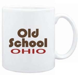    Mug White  OLD SCHOOL Ohio  Usa States