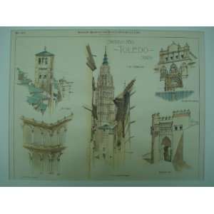  Sketches from Toledo, Toledo, Spain, EUR 