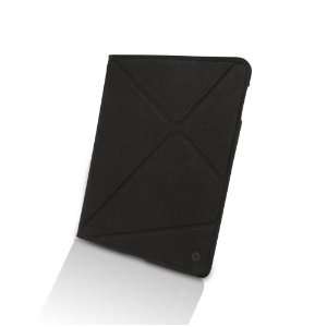  Kajsa Origami iPad Case with Smart Magnetic Cover   Black (iPad 