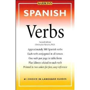   Spanish Verbs (Barrons Verb Series) [Paperback])(2001)  N/A  Books