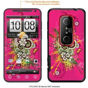   STICKER for HTC EVO 3D case cover evo3D 241: Cell Phones & Accessories