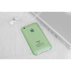  Clear Baby Green Hard Case Back Cover for iPhone 3G / 3GS 
