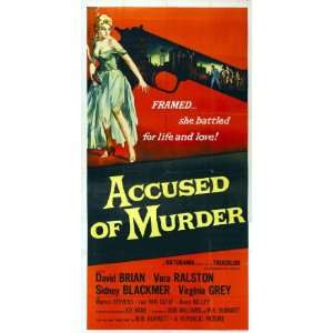  Accused of Murder Movie Poster (11 x 17 Inches   28cm x 