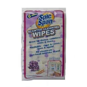   Maid 00810 Lavender 6.50 x 13.75 Lavender Scented Dry Cleaning Wipes
