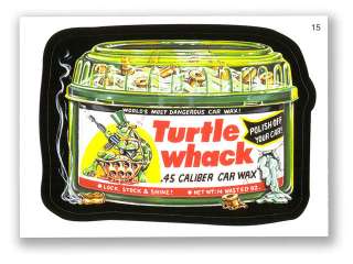 WACKY PACKAGES SERIES #3   TURTLE WHACK CAR WAX   MINT!  