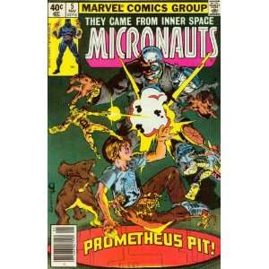  Micronauts #5 The Prometheus Pit Books