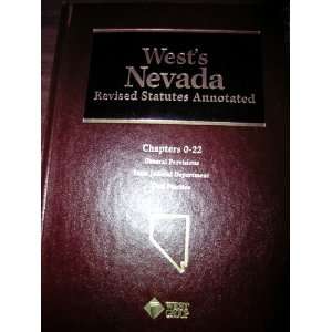  Wests Nevada Revised Statutes Annotated General 